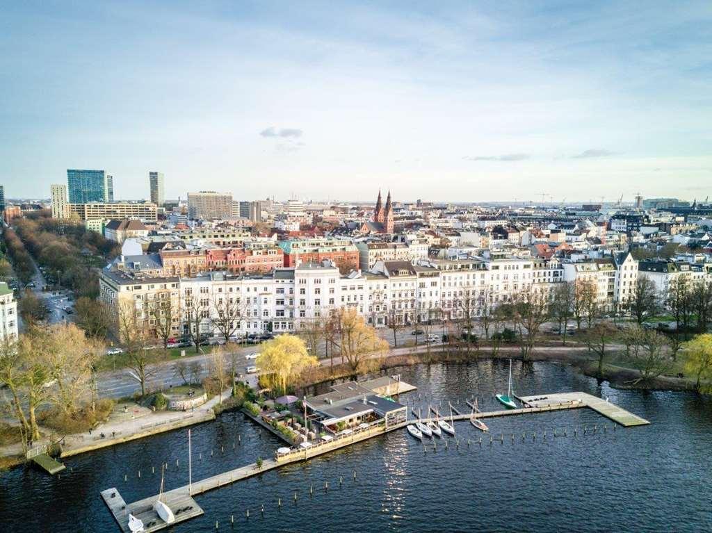 Relexa Hotel Bellevue An Der Alster Hamburgo Exterior foto